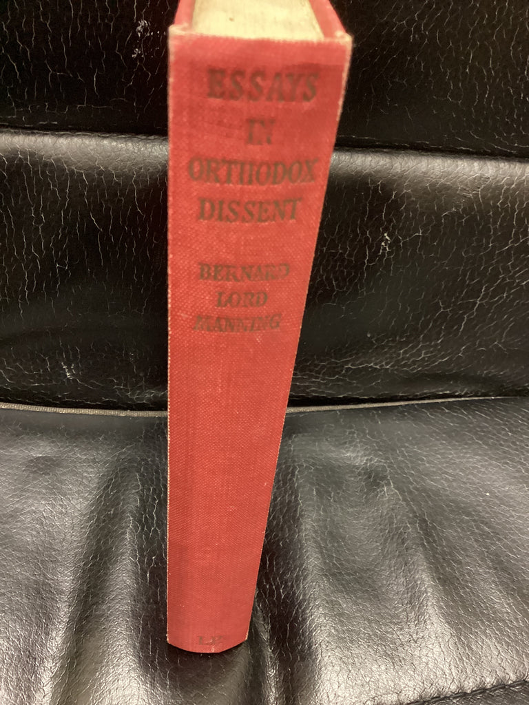 Essays in Orthodox Dissent (Used Copy)