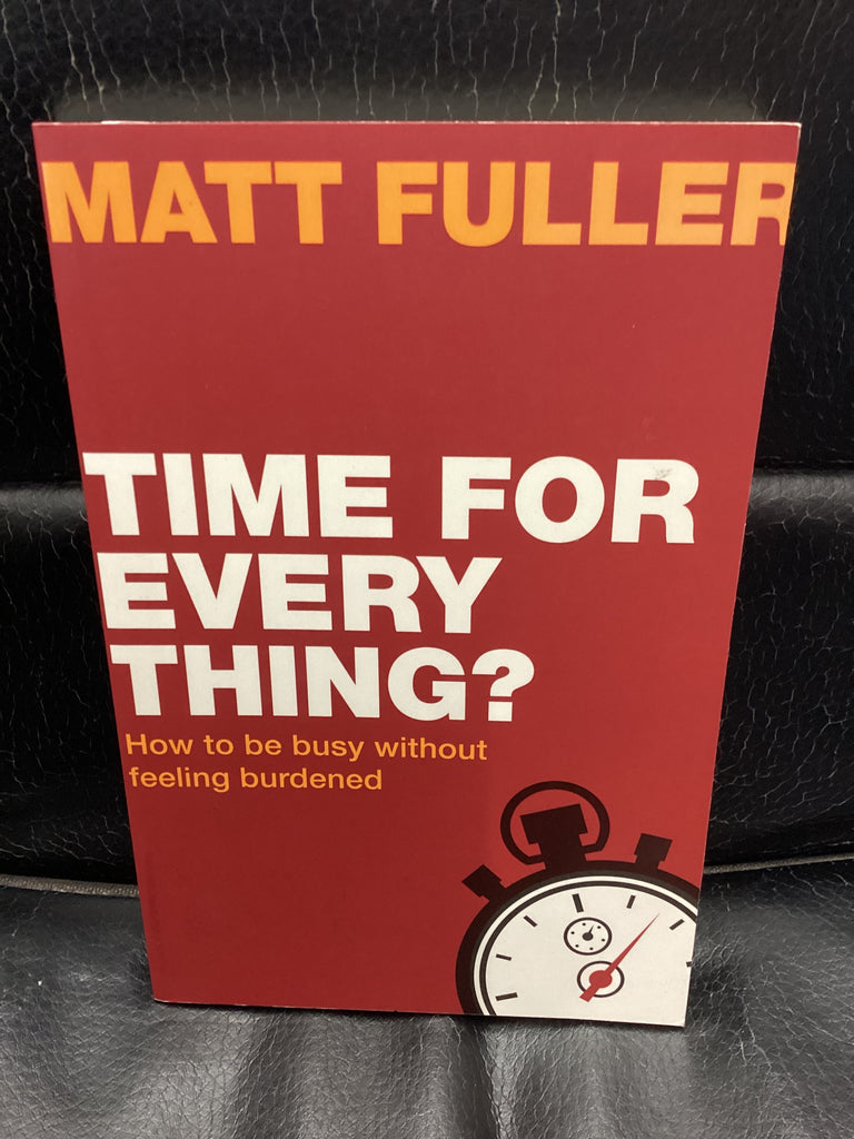 Time for Everything? (Used Copy)