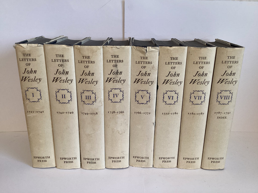 The Letters of John Wesley (8 Volume Set) (John Gowan Collection)