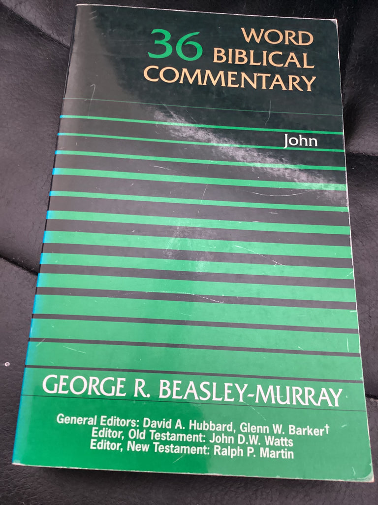 Word Biblical Commentary Volume 36: John (Used Copy)