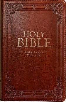 KJV Gift Bible, Burgundy, Thumb Indexed