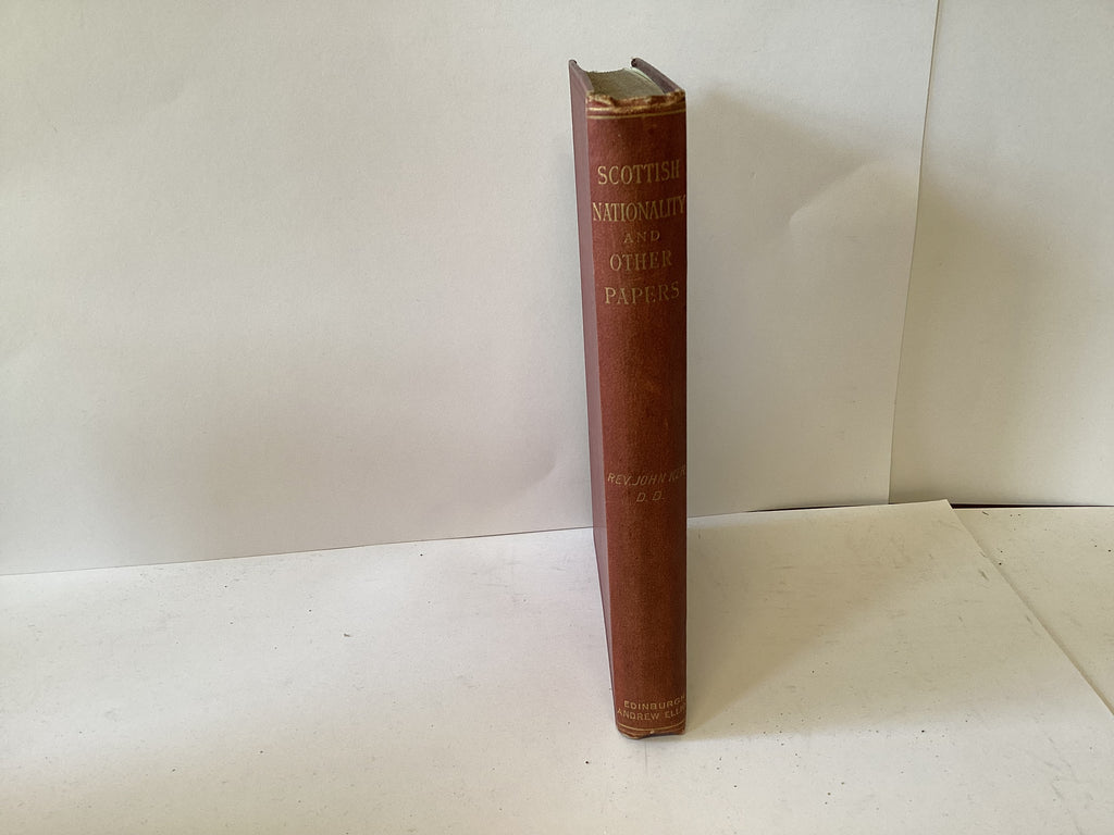 Scottish Nationality and other Papers (John Gowan Collection)