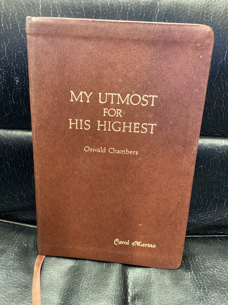 My Utmost For His Highest - Oswald Chambers (Used Copy)
