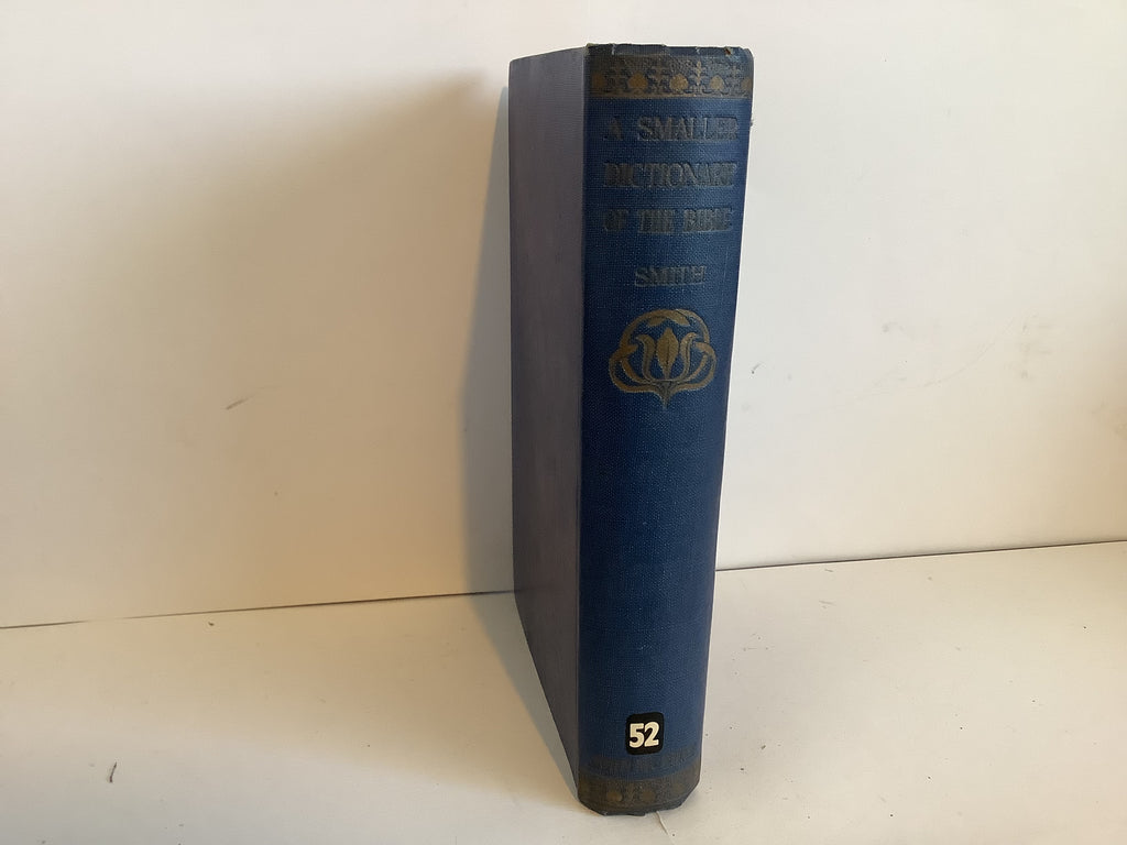 A Smaller Dictionary of the Bible (John Gowan Collection)