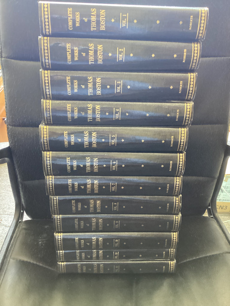 The Complete Works of Thomas Boston - 12 Volumes (Used Copies)
