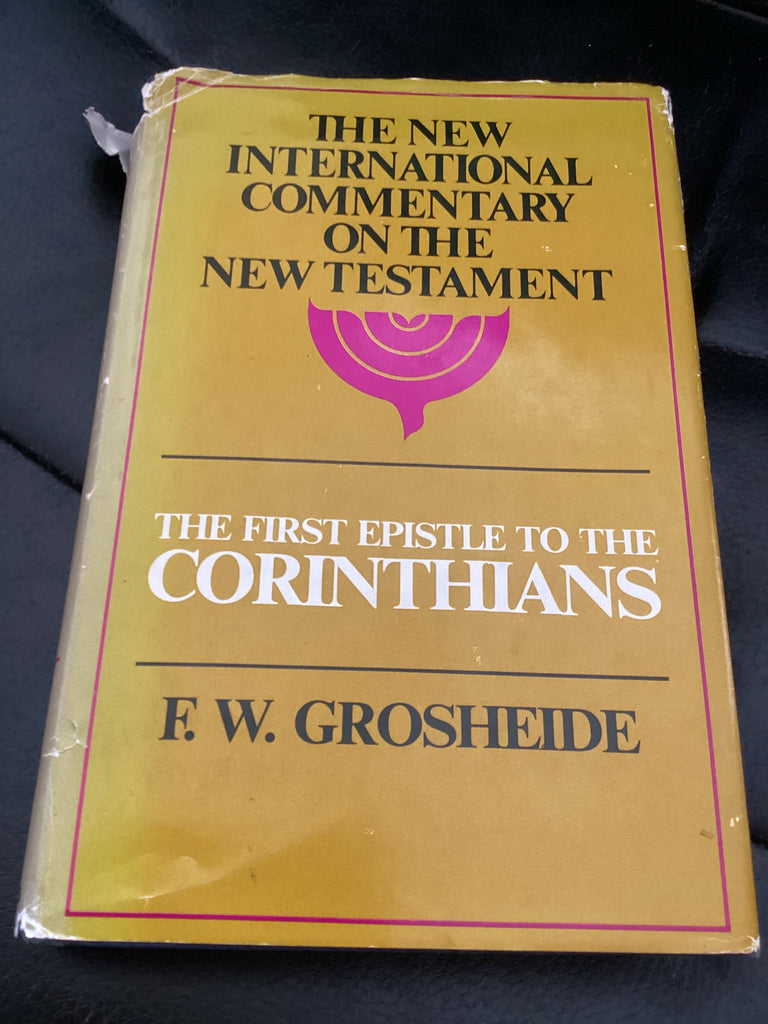 The First Epistle to the Corinthians (Used Copy)
