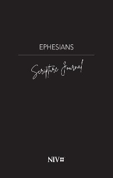 Ephesians NIV Scripture Journal