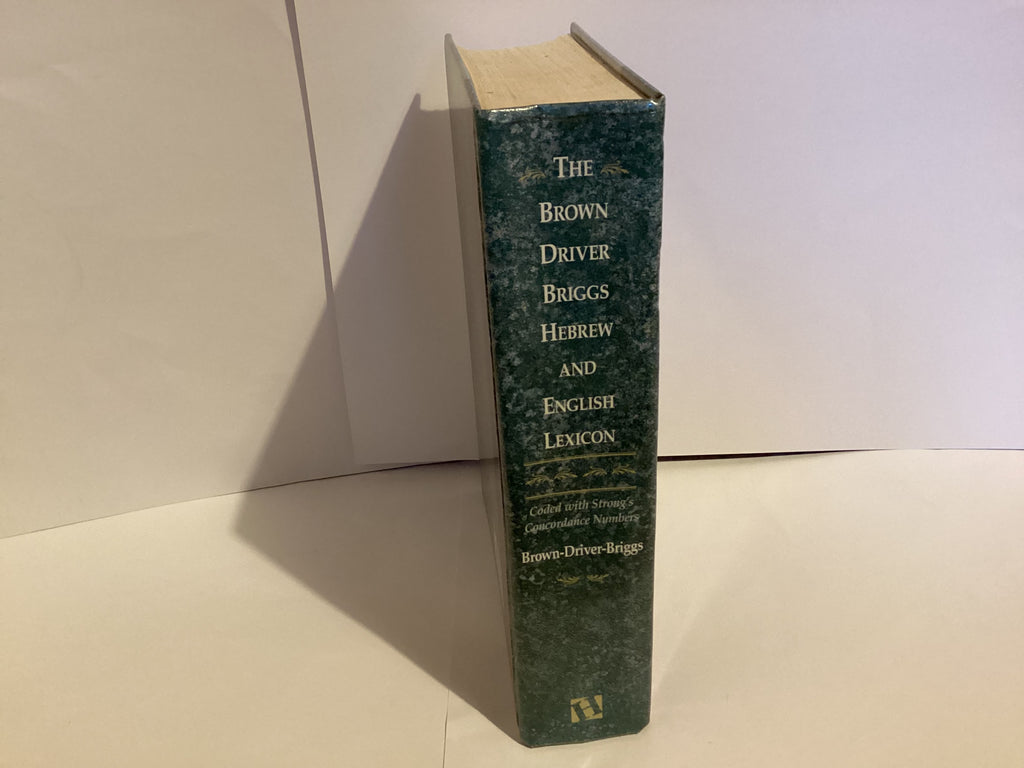 The Brown-Driver-Briggs Hebrew and English Lexicon (John Gowan Collection)