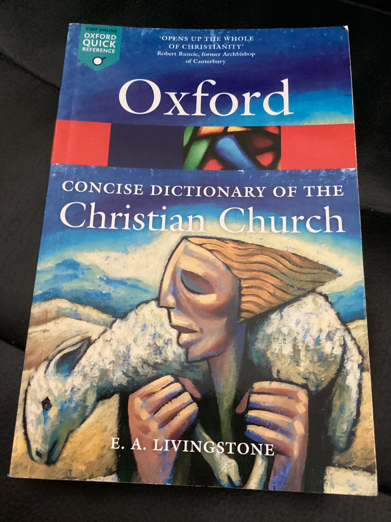 Concise Dictionary of the Christian Church (Used Copy)