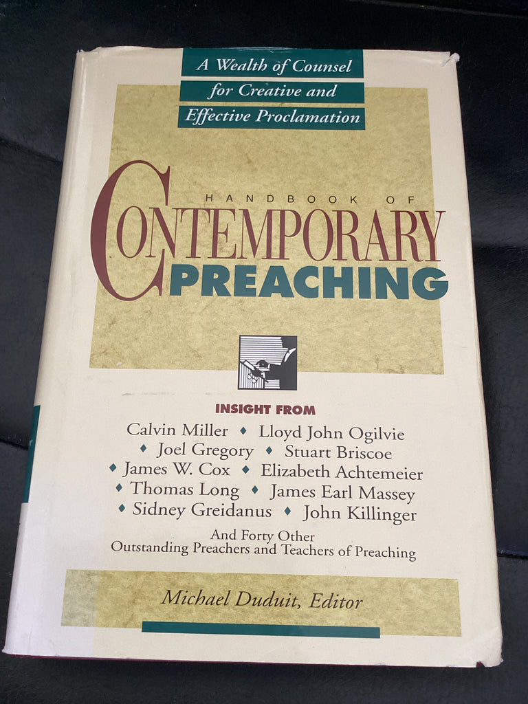 Handbook of Contemporary Preaching (Used Copy)