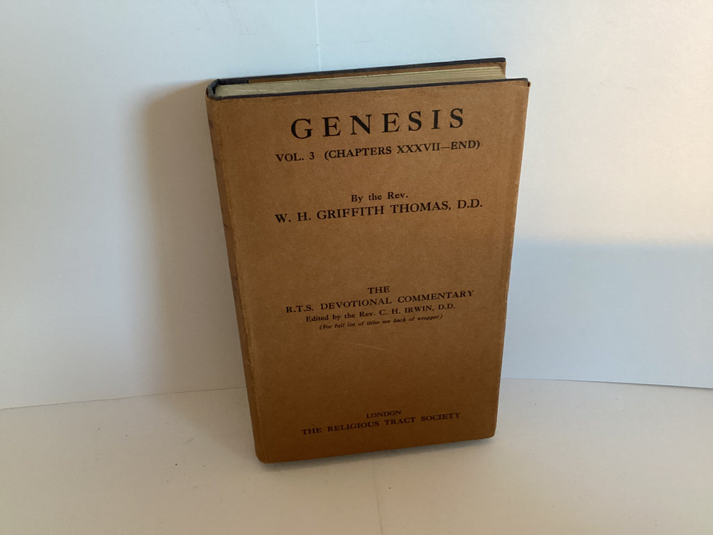 Genesis Chapters 37-End (Volume 3)