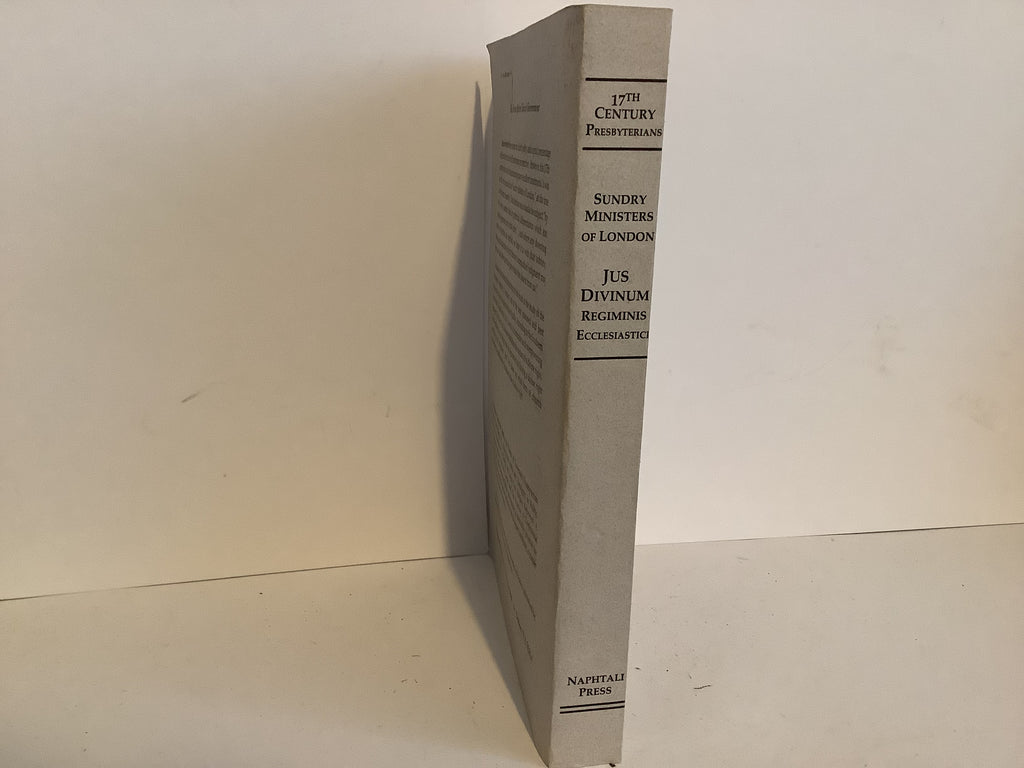 The Divine Right of Church Government (John Gowan Collection)