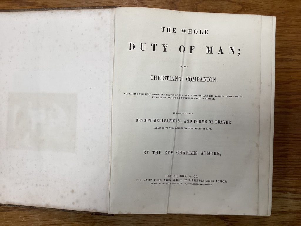 The Duty of Man (The John Gowan Collection)