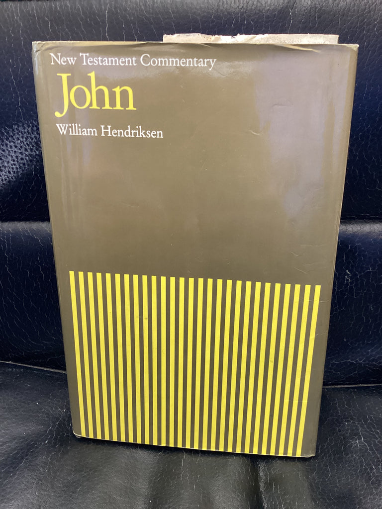 New Testament Commentary; John (Used Copy)