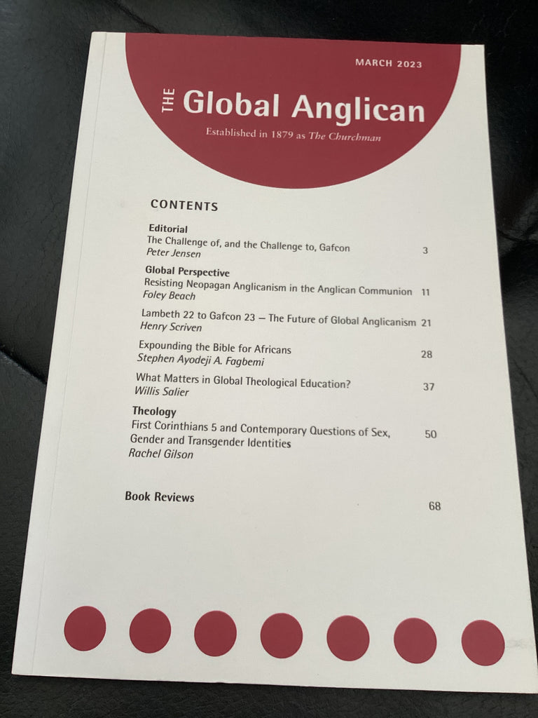 The Global Anglican (Used Copy)