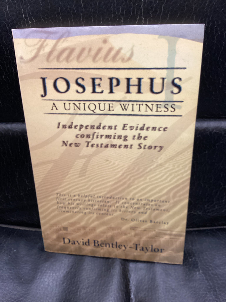 Josephus - A Unique Witness (Used Copy)