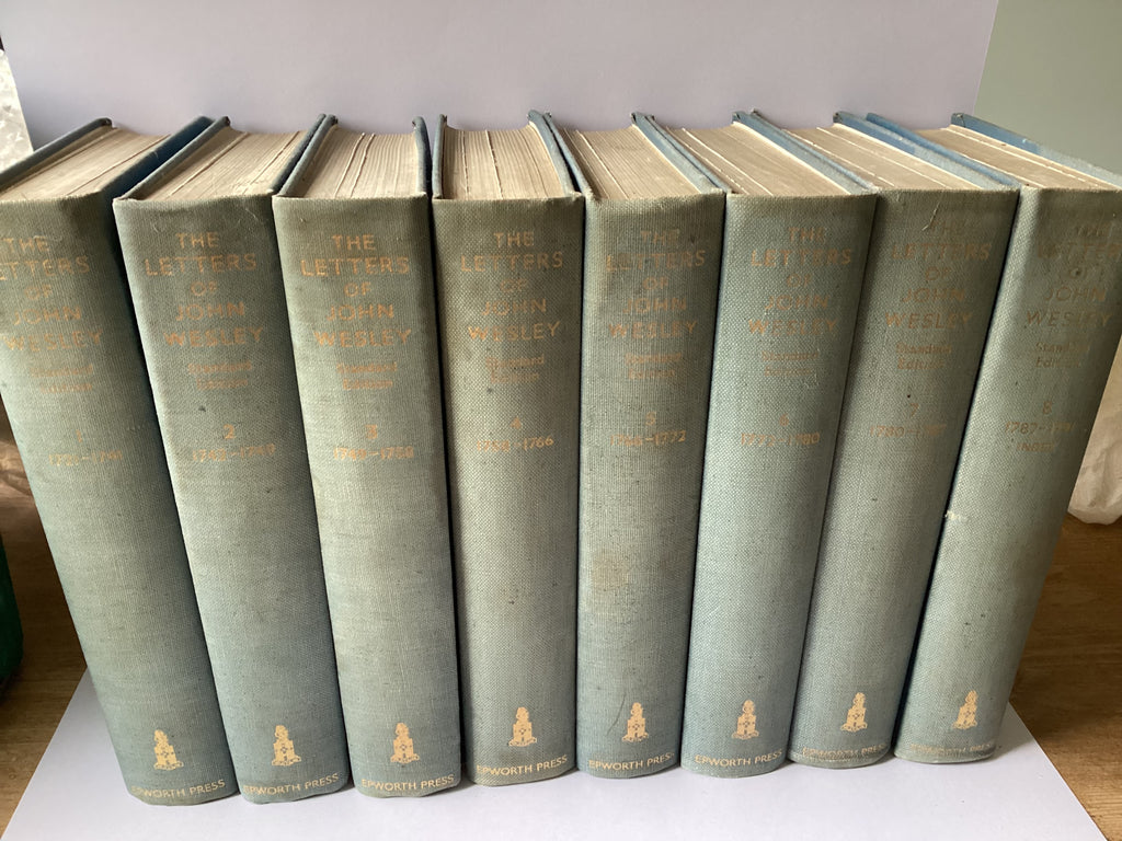 The Letters of John Wesley: Volumes 1-8 (John Gowan Collection)