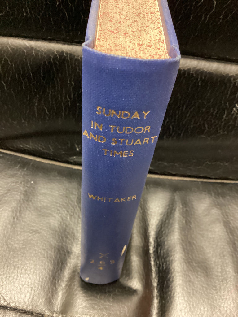 Sunday in Tudor and Stuart Times (Used Copy)