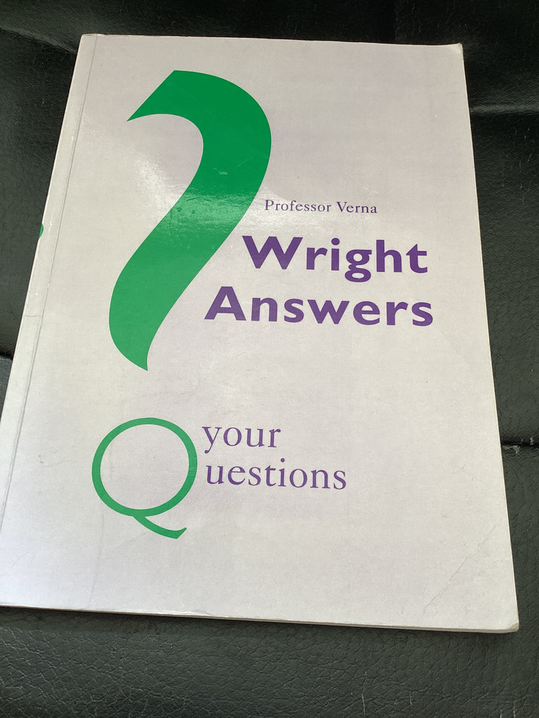Wright Answers Your Questions (Used Copy)