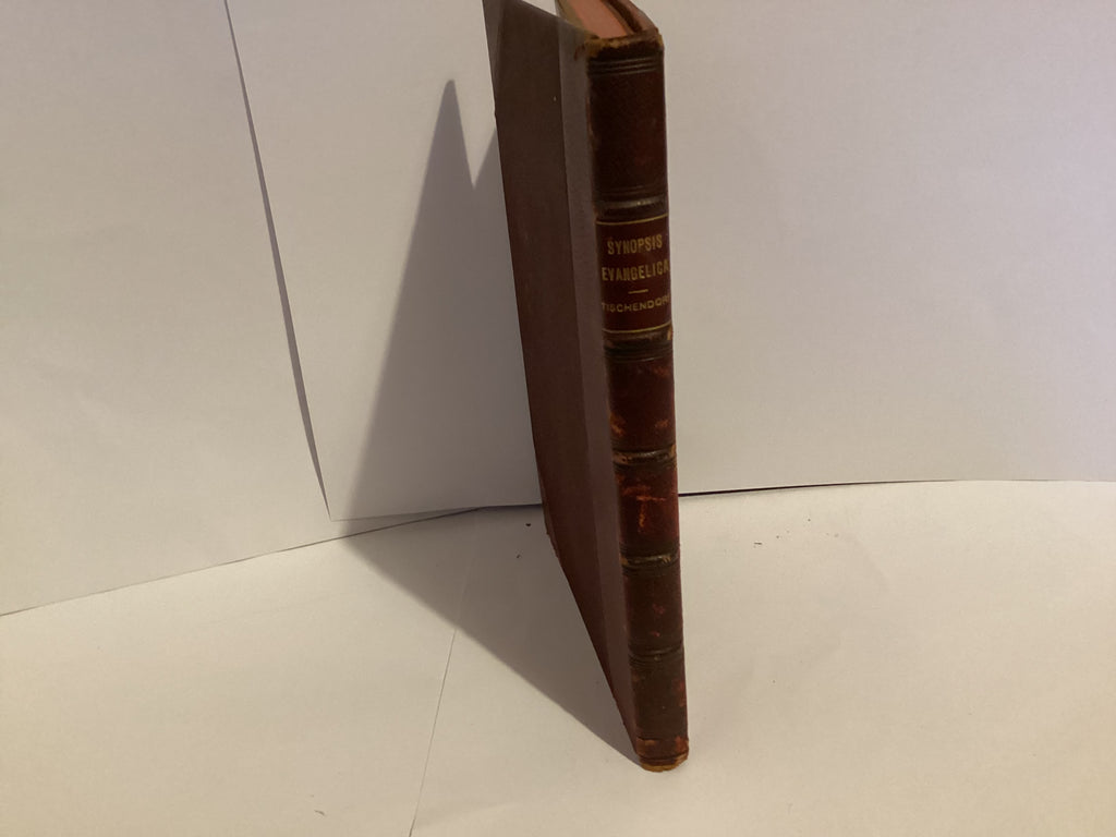 Synopsis Evangelica: Text in Greek with Introduction and Commentary in Latin (John Gowan Collection)