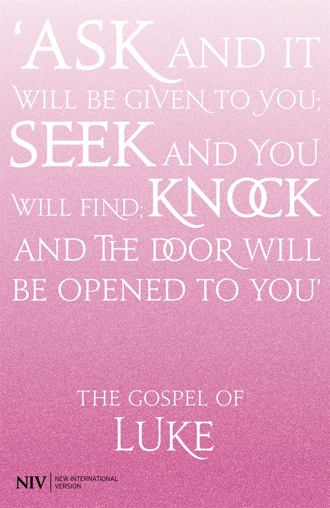 NIV The Gospel of Luke