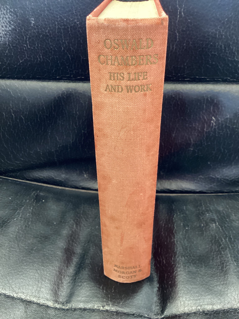 Oswald Chambers, His Life and Work (Used Copy)