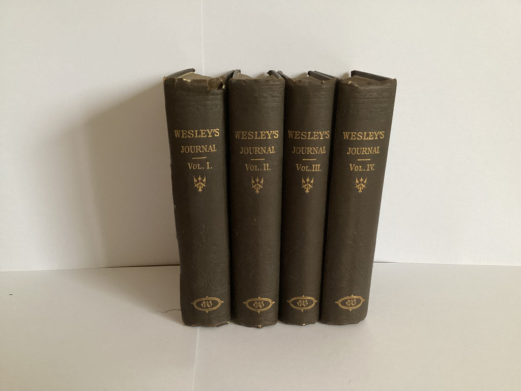 The Journal of the Reverend John Wesley, 4 Volume Set (John Gowan Collection)