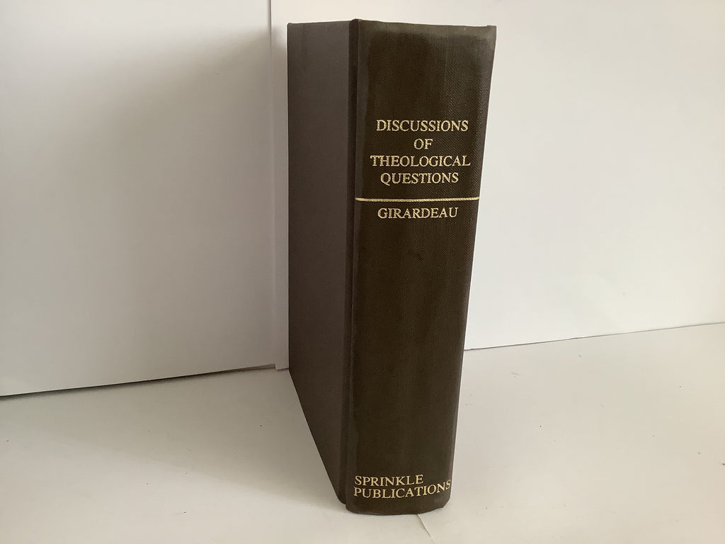 Discussions of Theological Questions (John Gowan Collection)