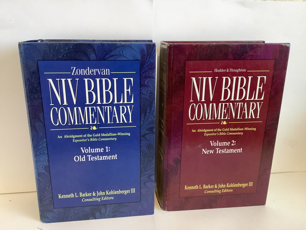 NIV Bible Commentary: Old and New Testament (John Gowan Collection)