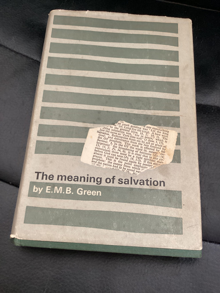 The Meaning of Salvation (Used Copy)