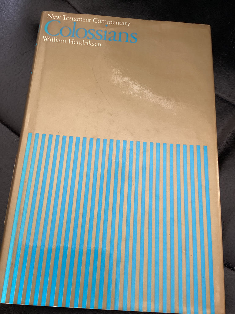 A Commentary on Colossians & Philemon (Used Copy)