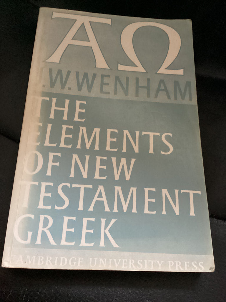 The Elements of New Testament Greek (Used Copy)