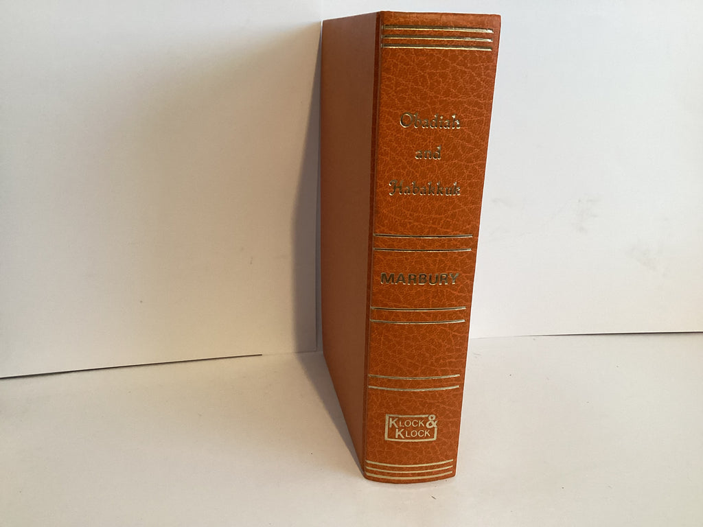 Obadiah and Habakkuk (John Gowan Collection)