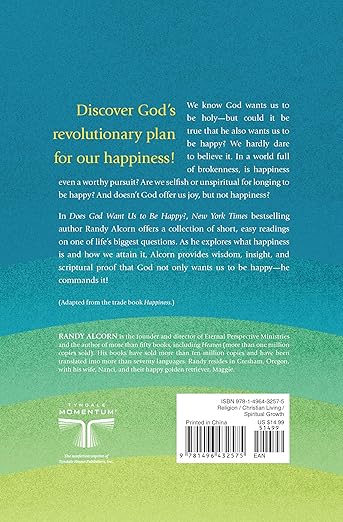 Does God Want Us to Be Happy?