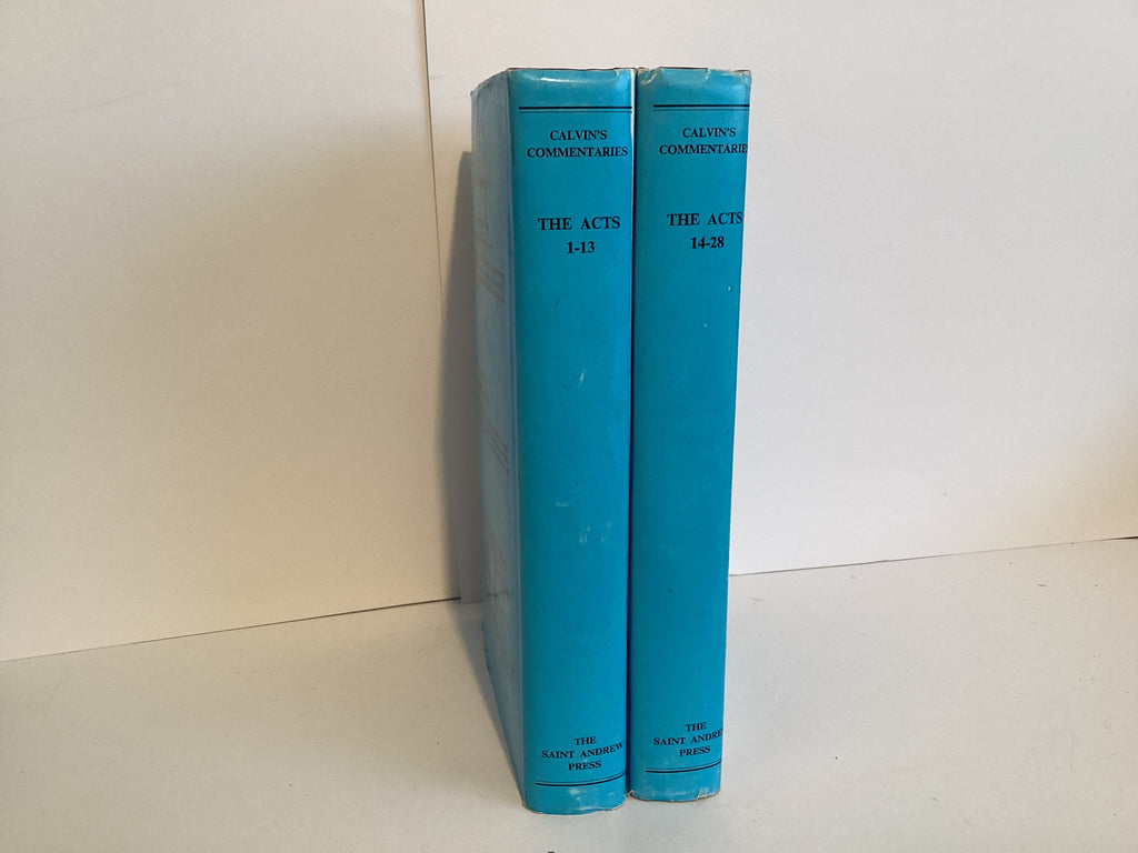 The Acts of the Apostles: Two Volume Set (Calvin’s Commentary) (John Gowan Collection)