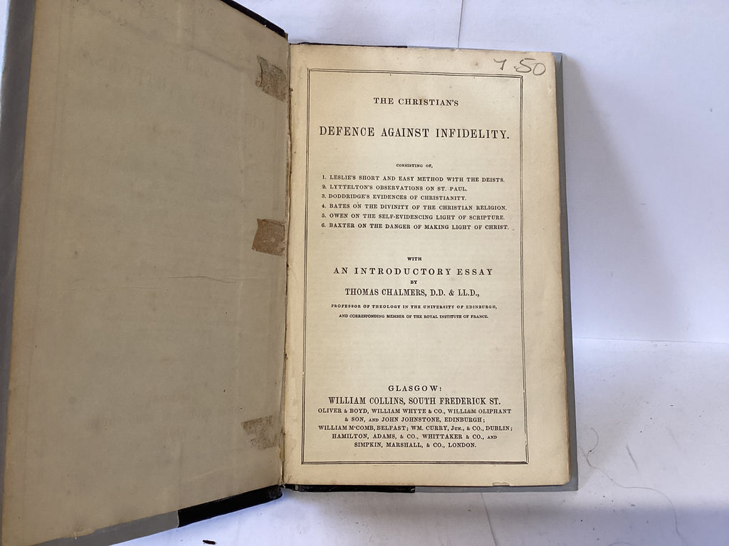 The Christians Defence Against Infidelity (The John Gowan Collection)