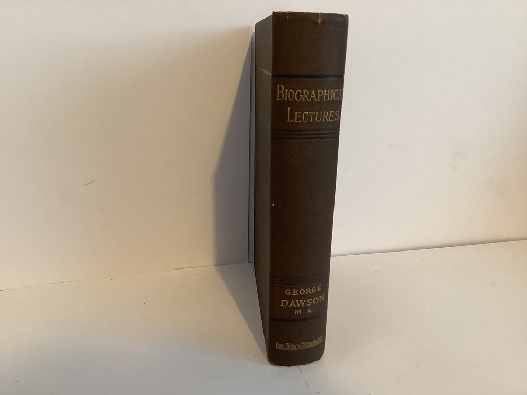 Biographical Lectures (John Gowan Collection)