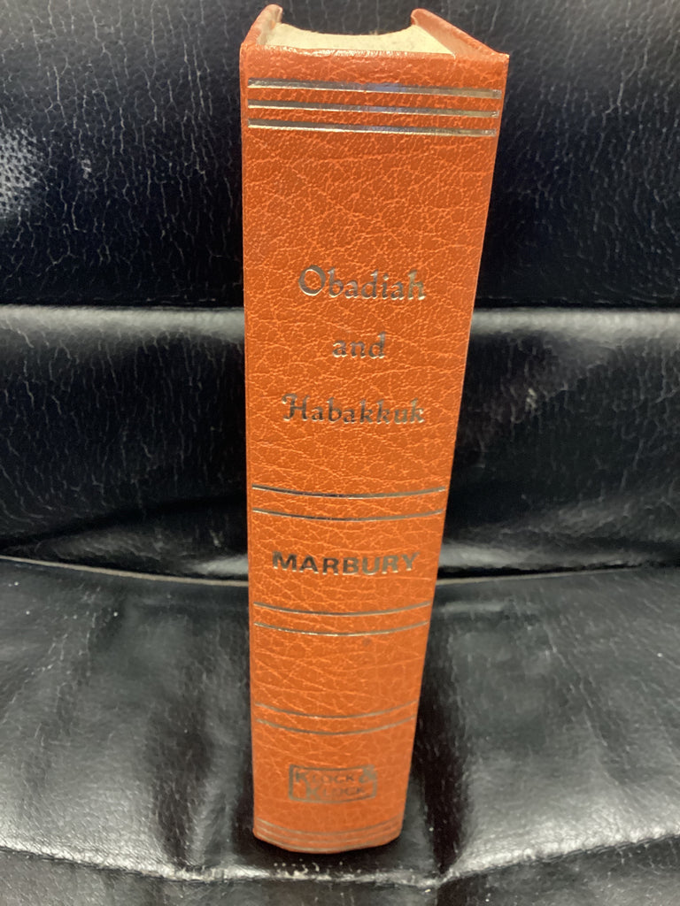 Obadiah and Habakkuk (Used Copy)