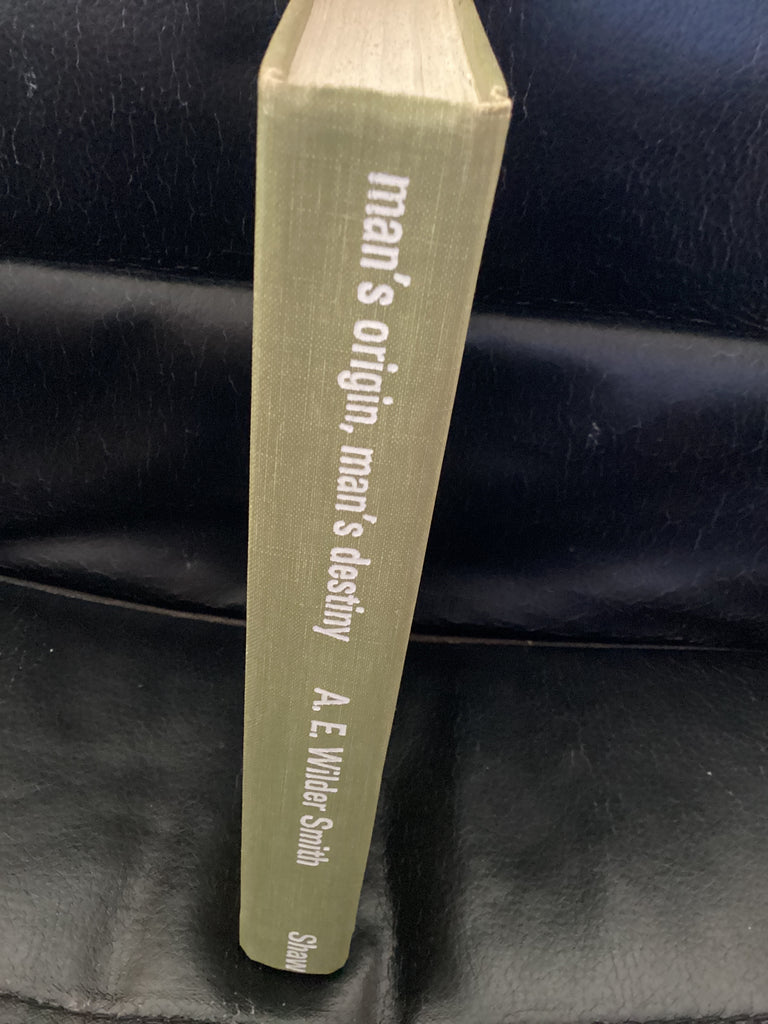 Man's Origin, Man's Destiny (Used Copy)