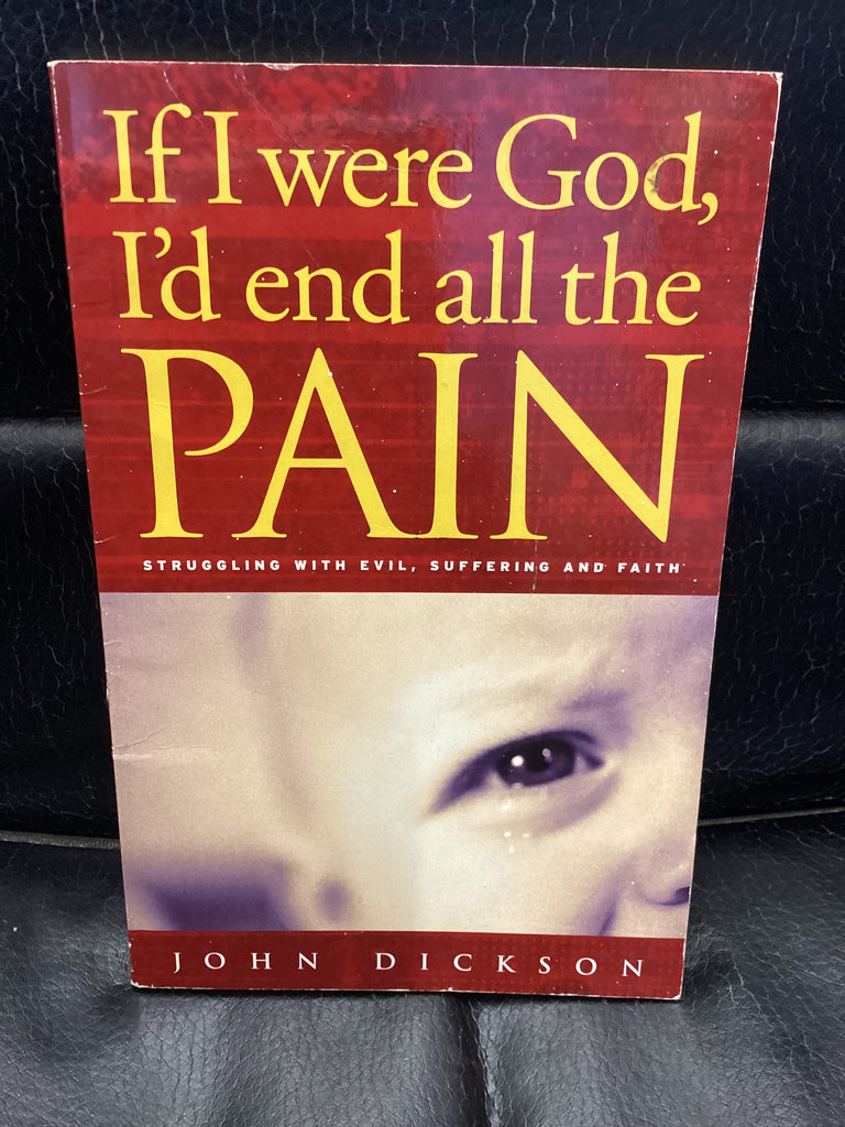 If I Were God, I'd End All the Pain (Used Copy)