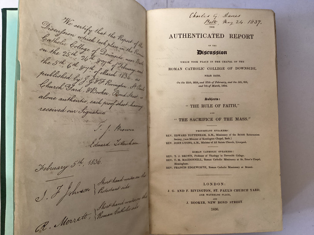 The Authenticated Report (The John Gowan Collection)