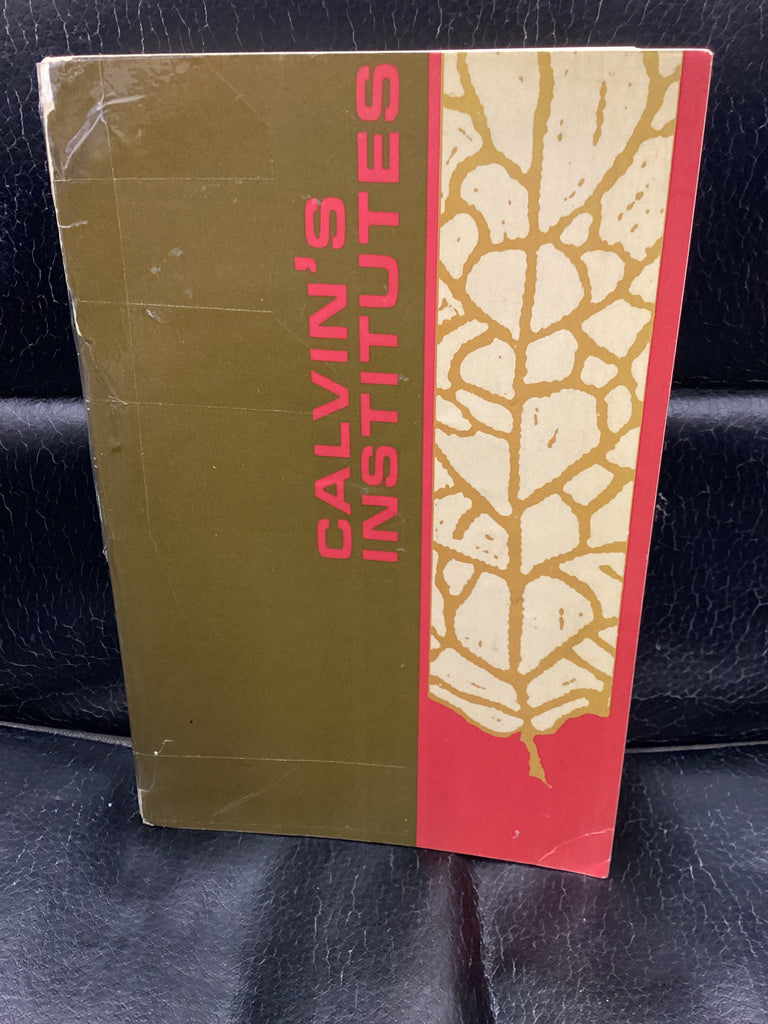 Calvin's Institutes (Used Copy)