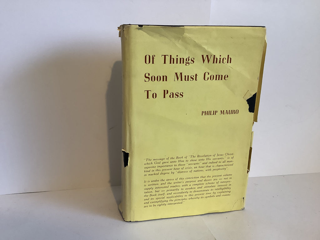 Of Things Which Soon Must Come To Pass: Revelation(John Gowan Collection)