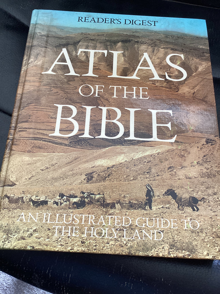 Atlas of the Bible - An Illustrated Guide to the Holy Land (Used Copy)