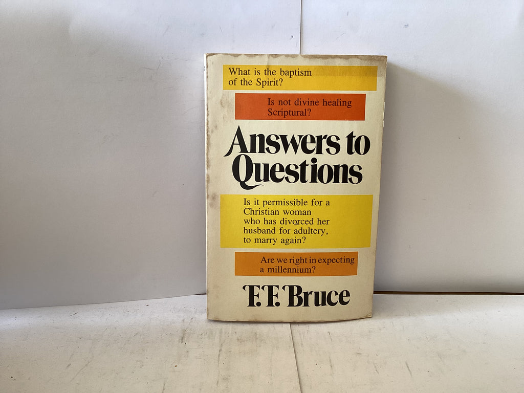 Answers to Questions (The John Gowan Collection)