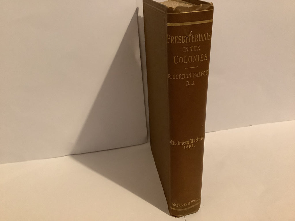 Presbyterianism in the Colonies (John Gowan Collection)