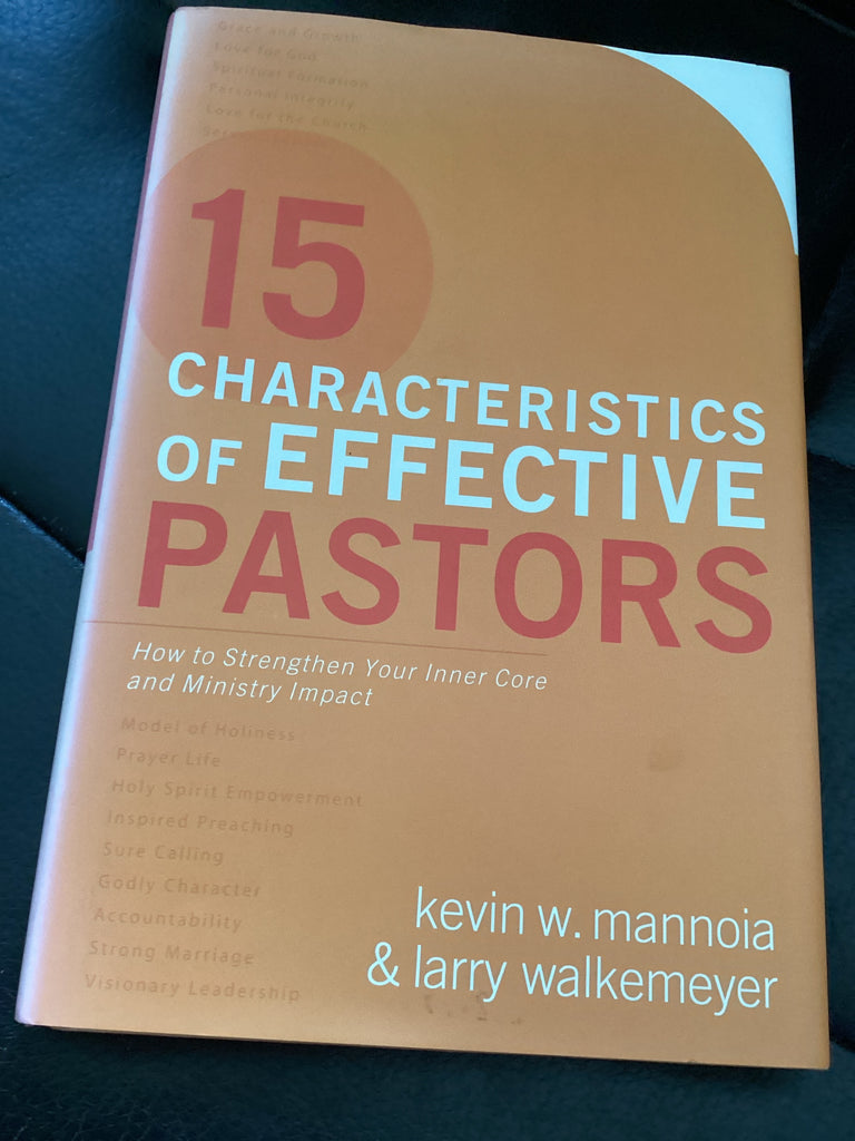 15 Characteristics of Effective Pastors (Used Copy)