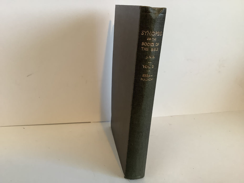 Synopsis of the Books of the Bible: Volume 2 (John Gowan Collection)