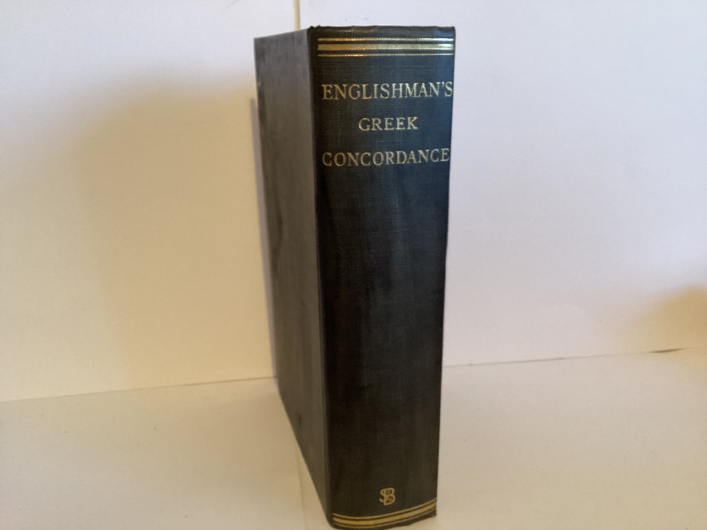 Englishman’s Greek Concordance (John Gowan Collection)