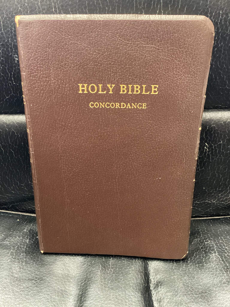 Holy Bible: King James Version With Concordance (Used Copy)